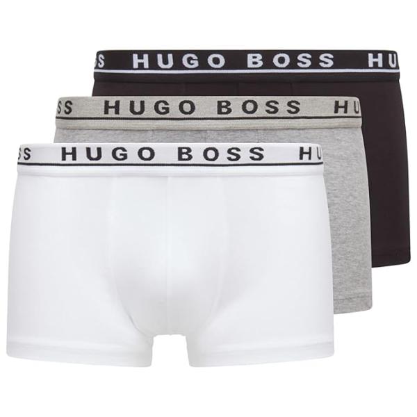 Hugo Boss Men’s Boxer Shorts – Premium Cotton Comfort with Logo Waistband