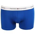 Tommy Hilfiger 3-Pack Signature Cotton Boxer Trunks, Black, Olive, Blue